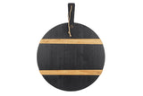 Black Round Mod Charcuterie Board - Large