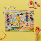 500 Piece Jigsaw Puzzle: Sunset Swim