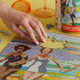 500 Piece Jigsaw Puzzle: Sunset Swim