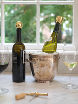Brass Sphere Wine Stopper