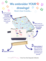 Draw Your Own Beach Towel Gift Set