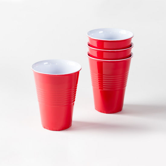 Melamine Red "Solo" Cup Set