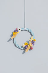 Sicilia Ceramic Trivet: Light Blue