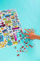 Street Art puzzle: 1000 Pieces