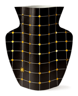 Lido Black Paper Vase