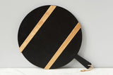 Round Charcuterie Board: Medium, Black
