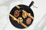 Round Charcuterie Board: Medium, Black