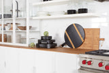 Round Charcuterie Board: Medium, Black