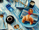 Paros Blue Stripe Napkins