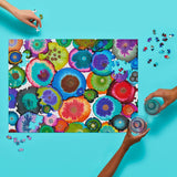 1000 Piece Jigsaw Puzzle: Geodes