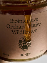 Biointensive Native Wildflower Honey
