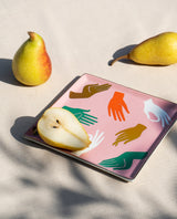 Hamsa Ceramic Tray