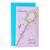Let's Celebrate Sparkler Card