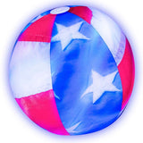 Stars & Stripes Jumbo LED Beach Ball