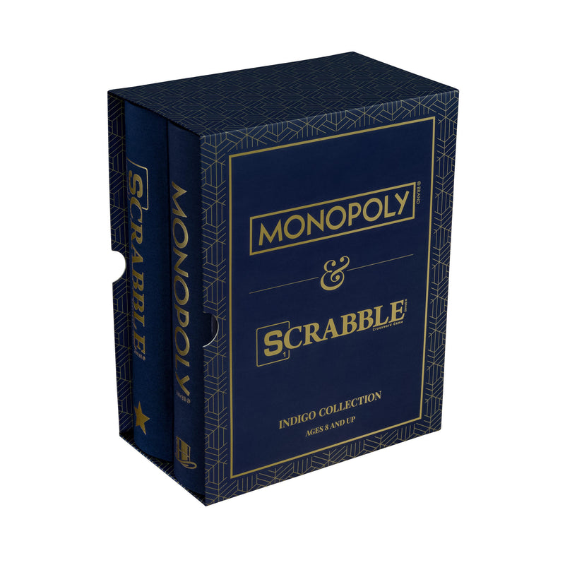 Monopoly & Scrabble 2 Pack Indigo Collection