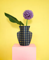 Lido Black Paper Vase