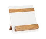 iPad/Cookbook Holder: White