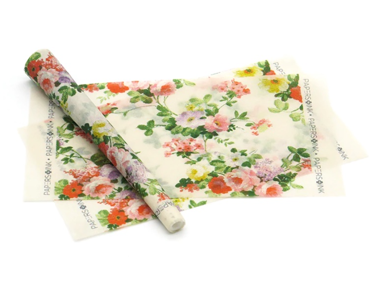 Organic Hemp Papers: Vintage Roses