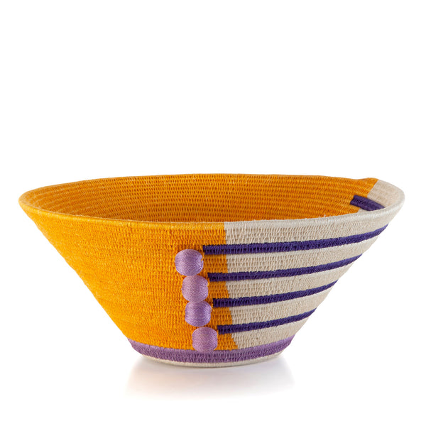 Fret Medium Basket: Marigold