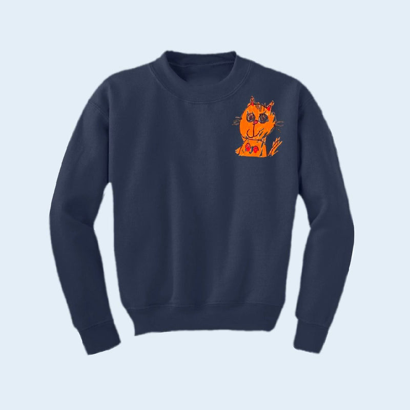 Draw Your Own Kids Sweatshirt Gift Set